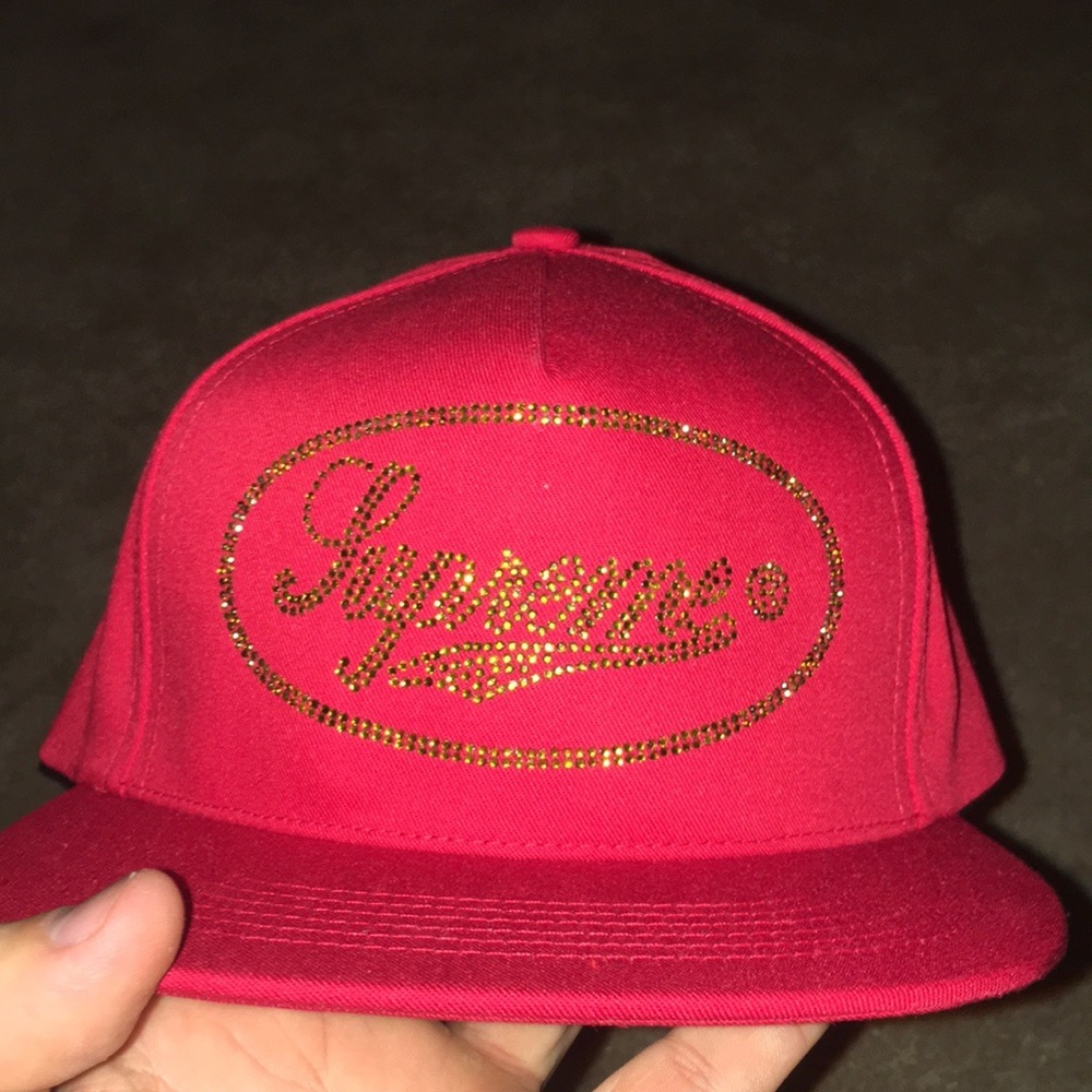 Supreme Studded Script Logo 5-Panel - Picture 2 of 4
